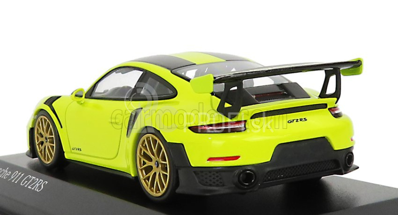 Minichamps Porsche 911 991-2 Gt2 Rs Weissach Package Coupe 2018 1:43 Acid Green