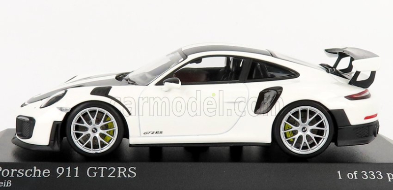 Minichamps Porsche 911 991-2 Gt2 Rs Weissach Package Coupe 2018 1:43 biela čierna