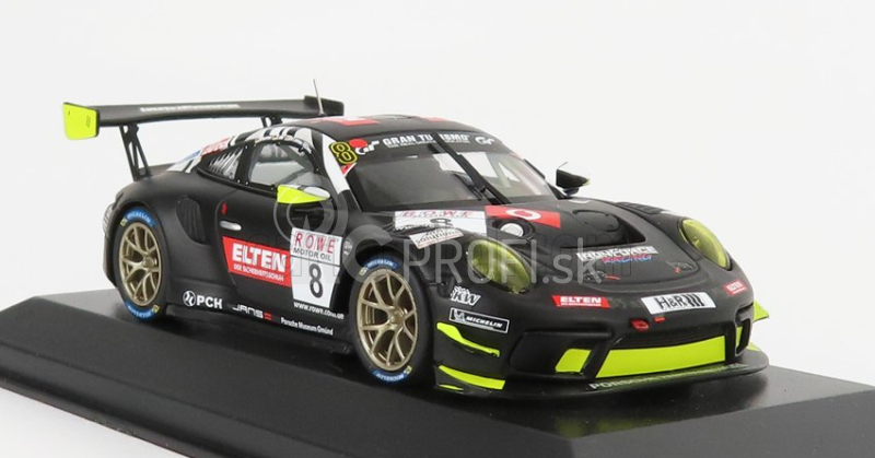 Minichamps Porsche 911 991-2 Gt3-r Team Iron Force N 8 Vln1 Adac Nurburgring 2019 L.luhr - A.de Leener - J.e.slooten 1:43 čierna