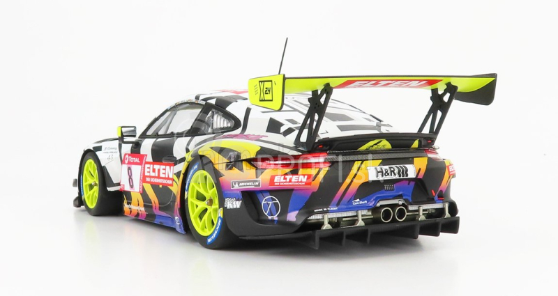 Minichamps Porsche 911 991-2 Gt3 R Team Iron Force Racing N 8 24h Nurburgring 2019 S.jans - A.de Leener - L.luhr - J.e.slooten 1:18 Rôzne