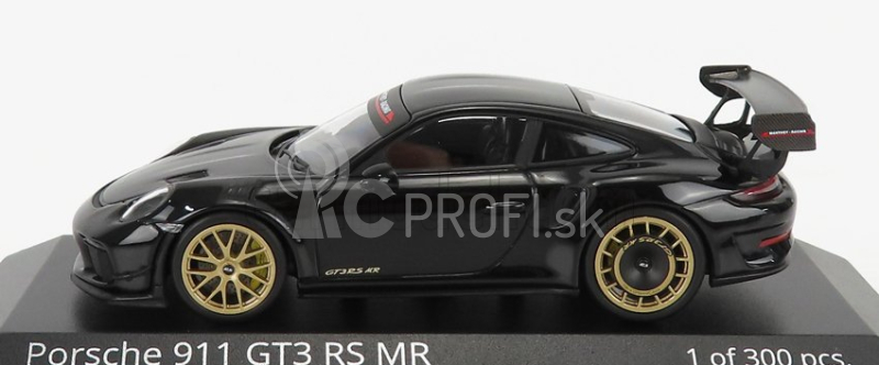 Minichamps Porsche 911 991-2 Gt3 Rs Mr Team Manthey Racing 2018 - Zlaté ráfiky 1:43 čierna