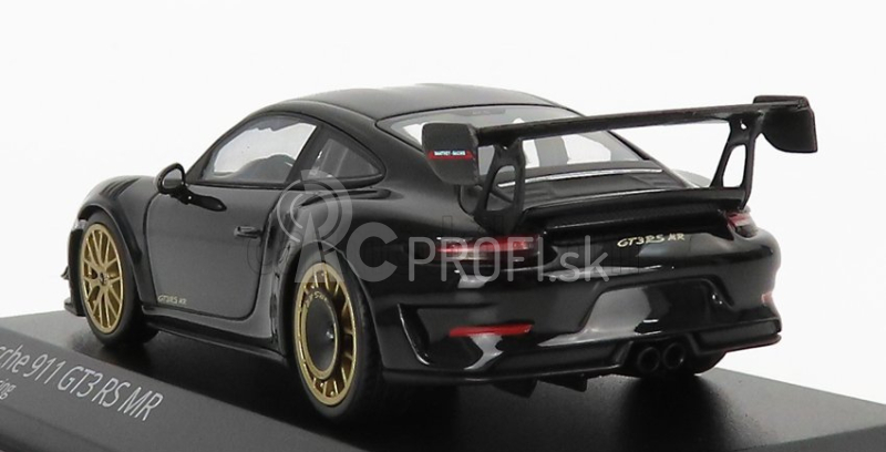 Minichamps Porsche 911 991-2 Gt3 Rs Mr Team Manthey Racing 2018 - Zlaté ráfiky 1:43 čierna