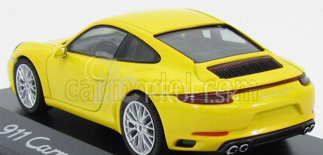 Minichamps Porsche 911 991 Carrera 4s 2014 1:43 Žltá