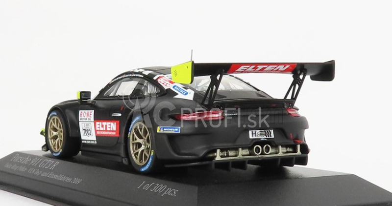 Minichamps Porsche 911 991 Gt3-r Team Iron Force N 8 Test Vln2 Nurburgring 2019 L.luhr - A.de Leener - J.e.slooten - S.jans 1:43 Matt Black