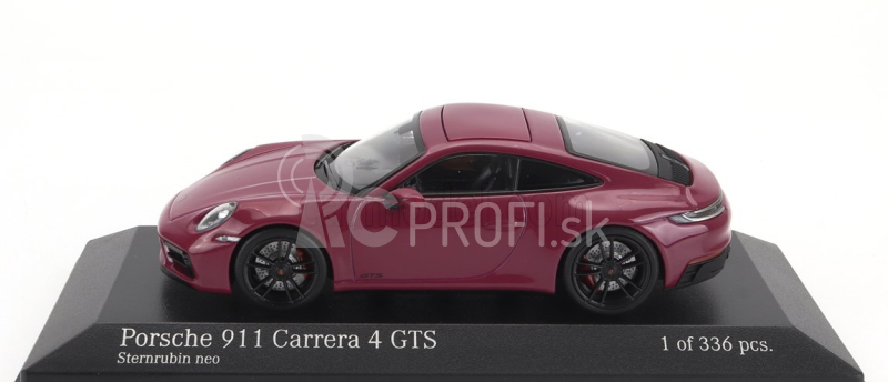 Minichamps Porsche 911 992 Carrera 4s Gts Coupe 2019 1:43 Rubystar