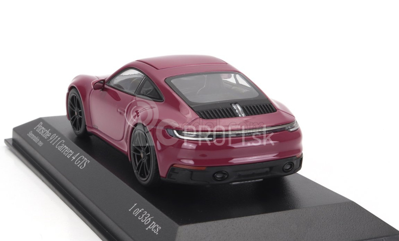 Minichamps Porsche 911 992 Carrera 4s Gts Coupe 2019 1:43 Rubystar