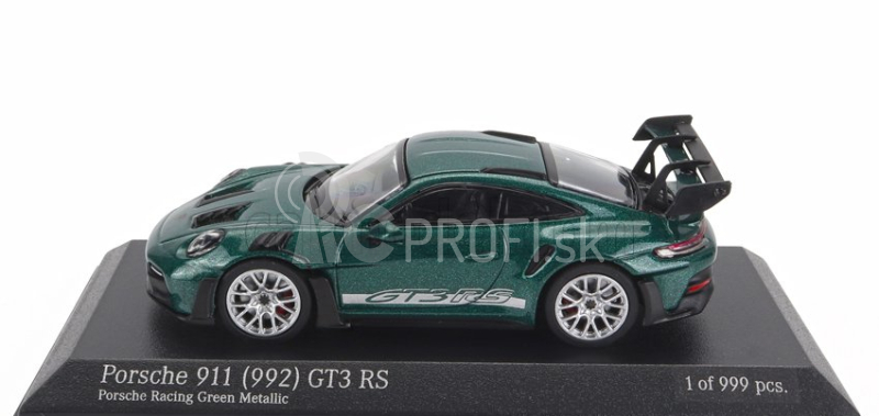 Minichamps Porsche 911 992 Gt3 Rs Coupe 2022 1:64 zelená