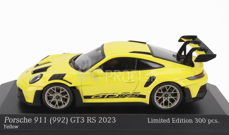 Minichamps Porsche 911 992 Gt3 Rs Coupe 2023 - Zlaté kolesá 1:43 Žltá