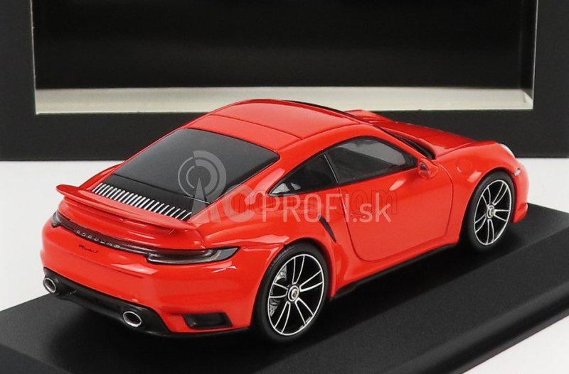 Minichamps Porsche 911 992 Turbo S Coupe 2020 1:43 oranžová