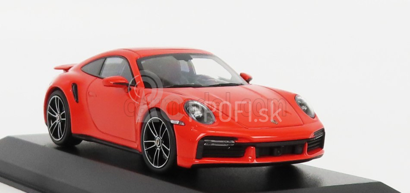 Minichamps Porsche 911 992 Turbo S Coupe 2020 1:43 oranžová