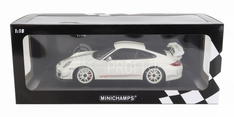 Minichamps Porsche 911 997-2 Gt3 Rs 4.0 Coupe 2011 1:18 Biela