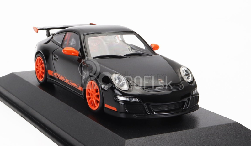 Minichamps Porsche 911 997 Gt3 Rs Coupe 2006 1:43 Black Orange