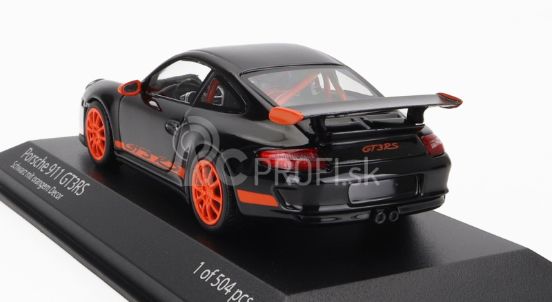 Minichamps Porsche 911 997 Gt3 Rs Coupe 2006 1:43 Black Orange