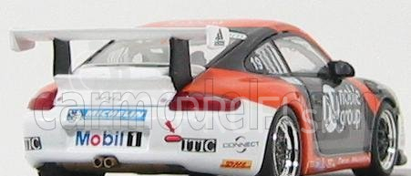 Minichamps Porsche 911 Gt3 N 19 Cup Carrera Cup Asia Macau 2007 R. Meins 1:43 Black Orange