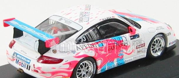 Minichamps Porsche 911 Gt3 N 33 Carrera Cup Asia Macau 2007 M.weng Sun 1:43 Biela svetlomodrá červená