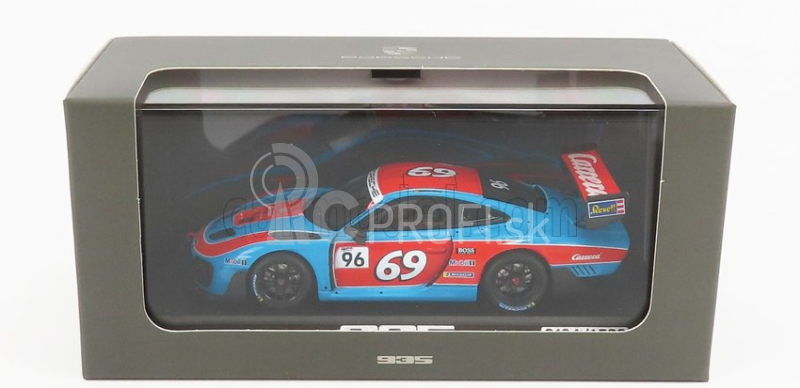 Minichamps Porsche 935/19 Base Gt2 Rs Herbert Motorsport N 96 Supersportscar Weekend 2019 1:43 Červená modrá