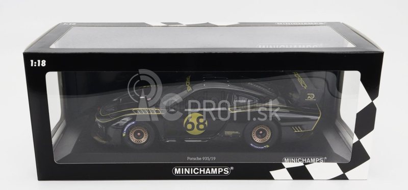 Minichamps Porsche 935/19 Base Gt2 Rs N 68 2019 1:18 čierna zlatá