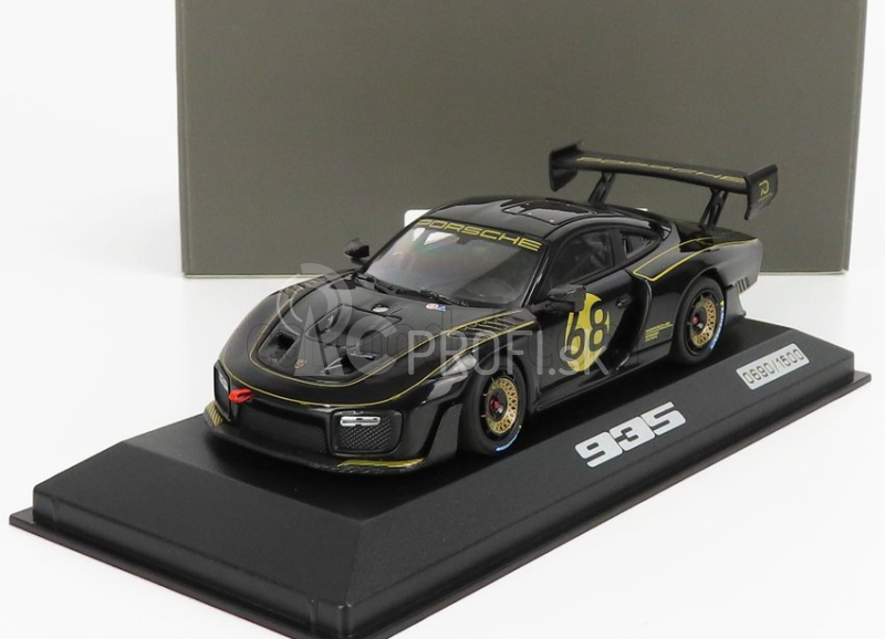 Minichamps Porsche 935/19 Base Gt2 Rs N 68 2019 1:43 čierna zlatá