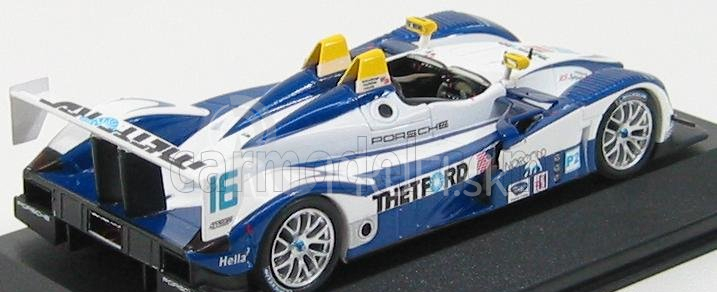 Minichamps Porsche Rs Spider N 16 Dyson Racing 12h Sebring 2007 Wallace - Leitzinger - Lally 1:43 Bielo modrá