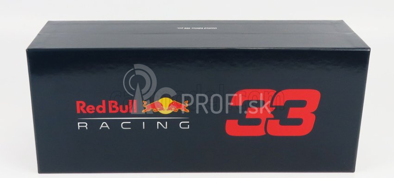 Minichamps Red bull F1 Rb16b Honda Ra620h Team Aston Martin N 33 Víťaz holandského Gp Majster sveta 2021 Max Verstappen 1:18 Matná modrá žltá červená