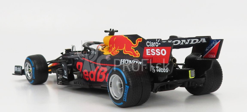 Minichamps Red bull F1 Rb16b Honda Ra620h Team Aston Martin N 33 Winner Belgium Gp 2021 Max Verstappen 1:18 Matná modrá žltá červená