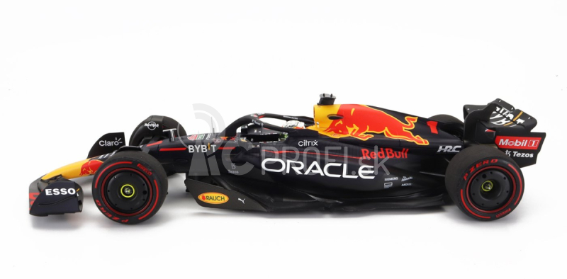 Minichamps Red bull F1 Rb18 Team Oracle Red Bull Racing N 1 Majster sveta Víťaz Belgicko Gp 2022 Max Verstappen 1:18 Matná modrá žltá červená