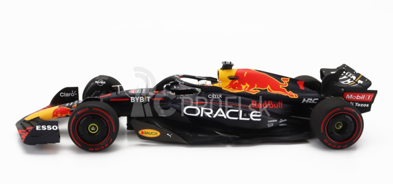 Minichamps Red bull F1 Rb18 Team Oracle Red Bull Racing N 1 Majster sveta Víťaz Belgicko Gp 2022 Max Verstappen 1:18 Matná modrá žltá červená