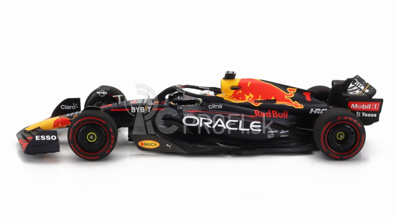 Minichamps Red bull F1 Rb18 Team Oracle Red Bull Racing N 1 Víťaz majstrovstiev sveta v Maďarsku 2022 Max Verstappen 1:18 Matná modrá žltá červená