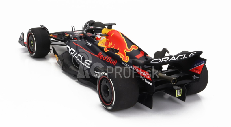 Minichamps Red bull F1 Rb18 Team Oracle Red Bull Racing N 1 Winner Austin Usa Gp Majster sveta 2022 Max Verstappen 1:18 Matná modrá žltá červená