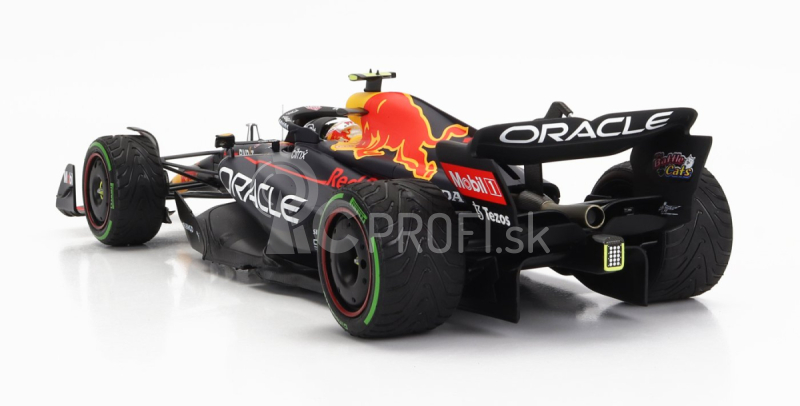 Minichamps Red bull F1 Rb18 Team Oracle Red Bull Racing N 11 2nd Japan Gp 2022 Sergio Perez 1:18 Matná modrá žltá červená