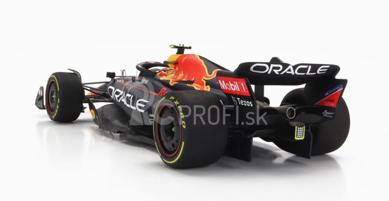 Minichamps Red bull F1 Rb18 Team Oracle Red Bull Racing N 11 Austin Usa Gp 2022 Sergio Perez 1:18 Matná modrá žltá červená