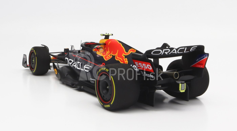 Minichamps Red bull F1 Rb18 Team Oracle Red Bull Racing N 11 Pole Position Saudi Arabia Gp 2022 Sergio Perez 1:18 Matná modrá žltá červená