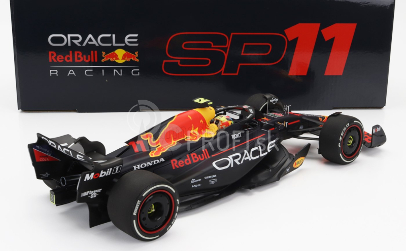 Minichamps Red bull F1 Rb19 Team Oracle Red Bull Racing N 11 Sezóna 2023 Sergio Perez 1:18 Matt Blue