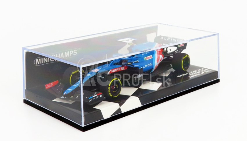 Minichamps Renault F1 A521 Renault E-tech 20b Team Alpine N 31 Bahrain Gp 2021 Esteban Ocon 1:43 Modrá Met červená Biela