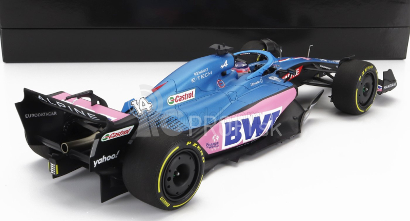 Minichamps Renault F1 A522 Team Alpine Bwt N 14 Australian GP 2022 Fernando Alonso 1:18 Modrá Ružová