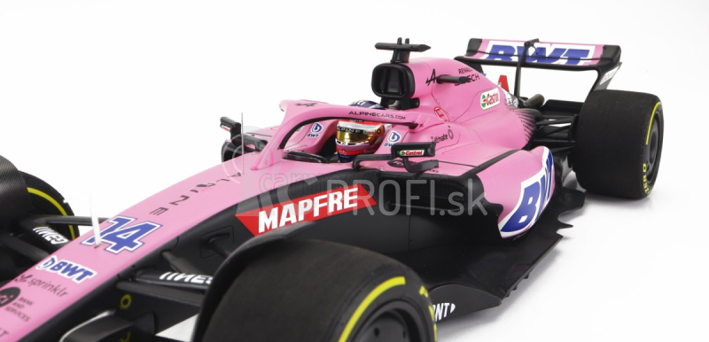 Minichamps Renault F1 A522 Team Alpine Bwt N 14 Bahrain Gp 2022 Fernando Alonso 1:18 Ružová