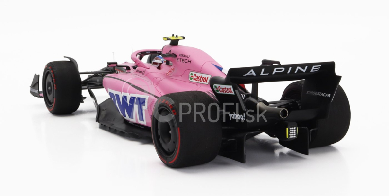 Minichamps Renault F1 A522 Team Alpine Bwt N 31 7th Bahrain Gp 2022 Esteban Ocon 1:18 Modrá Ružová