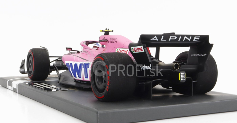 Minichamps Renault F1 A522 Team Alpine Bwt N 31 7th Bahrain Gp 2022 Esteban Ocon 1:18 Pink