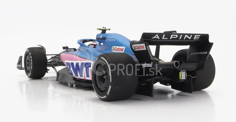 Minichamps Renault F1 A522 Team Alpine Bwt N 31 Australian GP 2022 Esteban Ocon 1:18 Modrá Ružová