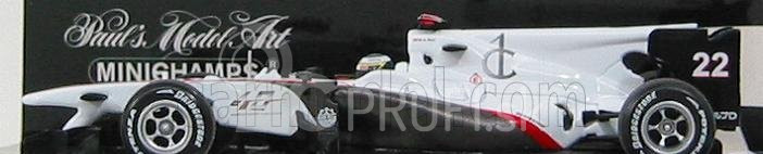 Minichamps Sauber F1 C29 N 22 - 40. výročie Sauber - Gp Nemecka 2010 P.de La Rosa 1:43 bielo-sivá met.