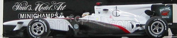 Minichamps Sauber F1 C29 N 22 Race Version 2010 P.de La Rosa 1:43 White Grey Met