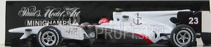 Minichamps Sauber F1 C29 N 23 - 40. výročie Sauber - Gp Nemecka 2010 K.kobayashi 1:43 biela sivá met.