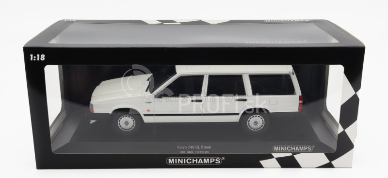 Minichamps Volvo 740gl Sw Station Wagon 1986 1:18 Biela