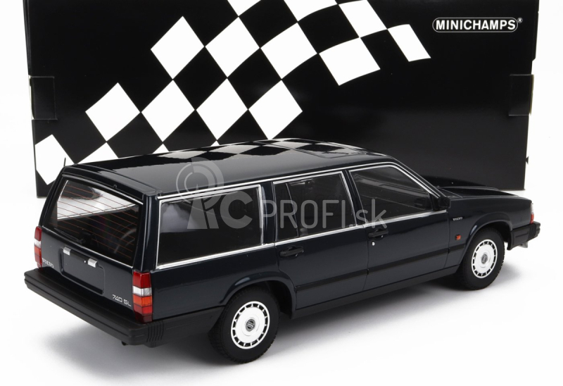 Minichamps Volvo 740gl Sw Station Wagon 1986 1:18 tmavozelená