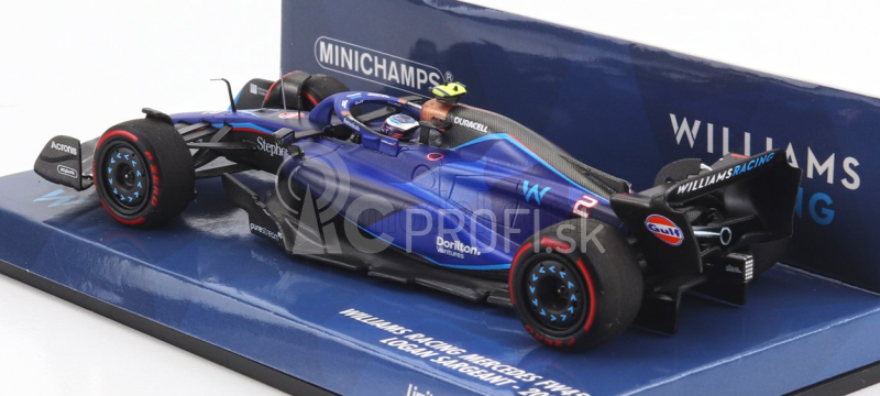 Minichamps Williams F1 Fw45 Team Williams Racing N 2 Sezóna 2023 Logan Sargeant 1:43 Modrá