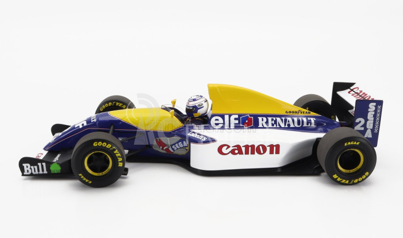 Minichamps Williams F1 Renault Fw15 Team Williams Canon N 2 Majster sveta Sezóna 1993 Alain Prost 1:18 Modrá Žltá Biela