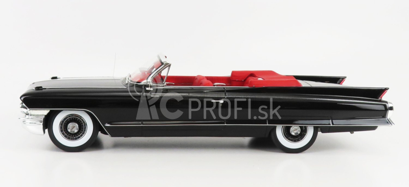 Mitica Cadillac Eldorado Biarritz Cabrio Open 1962 1:18 čierna