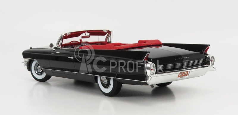 Mitica Cadillac Eldorado Biarritz Cabrio Open 1962 1:18 čierna