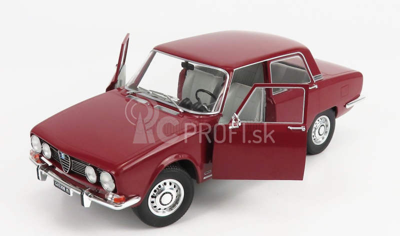 Mitica-diecast Alfa romeo 1750 Berlin 1-series 1968 1:18 Prugna 525