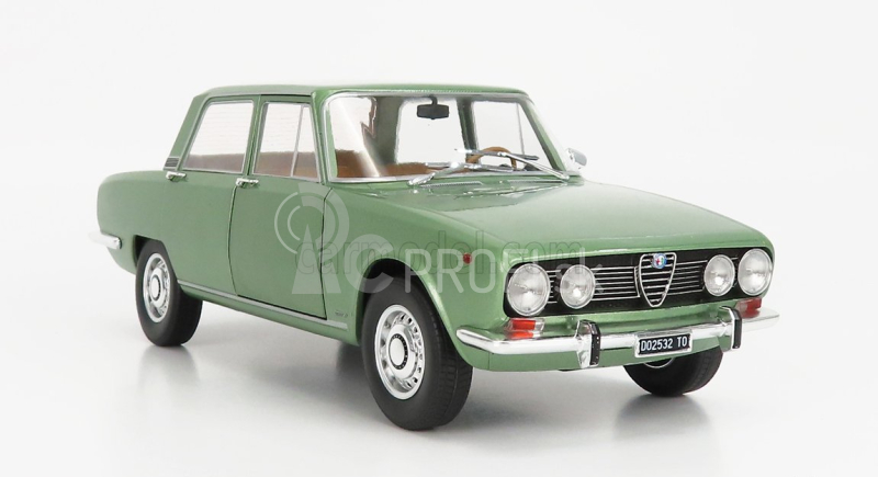 Mitica-diecast Alfa romeo 1750 Berlina 2-series 1969 1:18 Verde Oliva - Olive Green Met